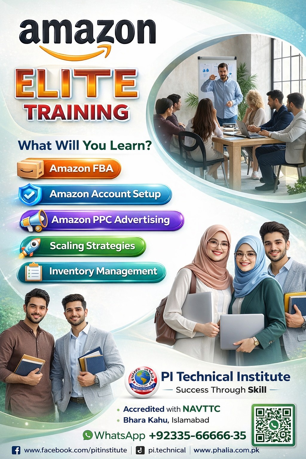 Amazon Elite Training | Learn FBA, PPC & Scaling in Islamabad