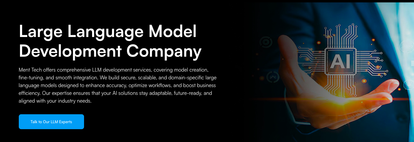 LLM Application Development Company for AI Solutions