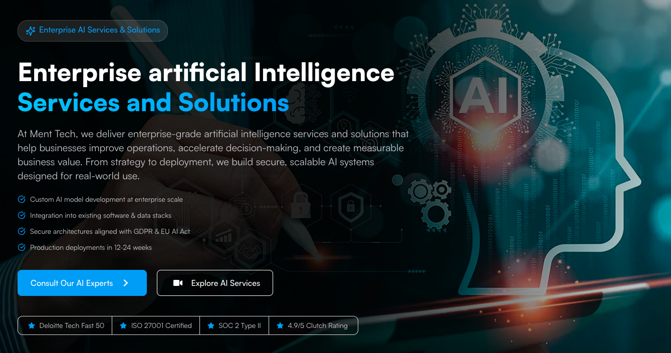 Artificial Intelligence Services Company for Enterprise Growth