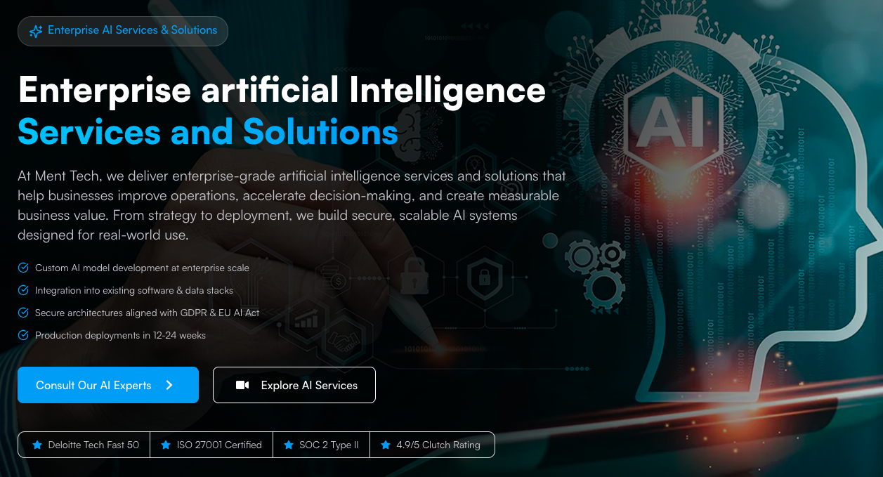 Artificial Intelligence Services for Enterprise Transformation