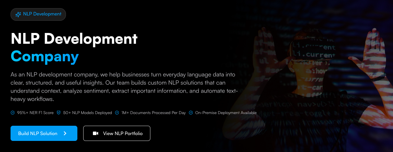 Hire NLP Developers for Custom AI Language Solutions