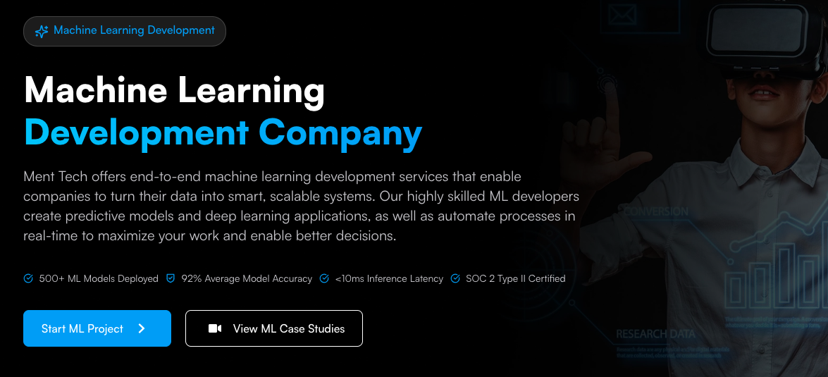 ML Software Development Company for Smart AI Solutions