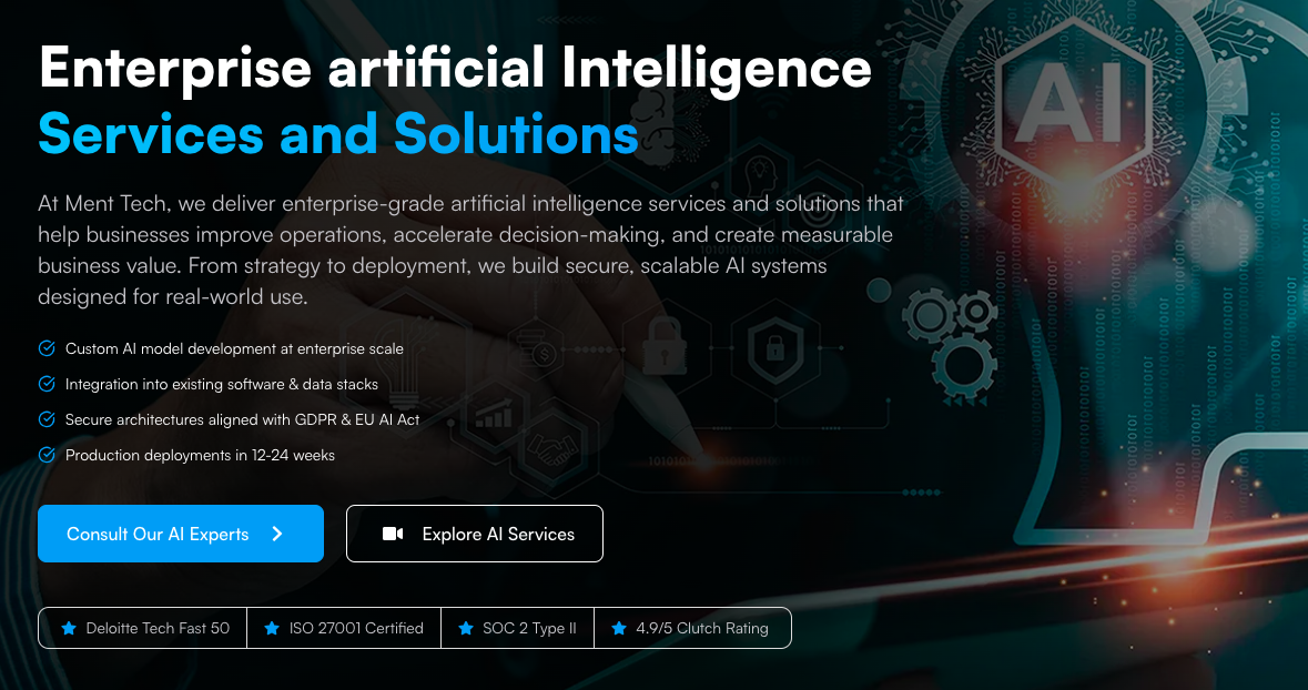 Artificial Intelligence Services for Smarter Business Growth
