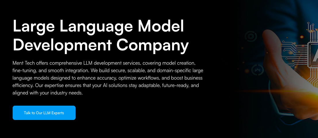 Best LLM Development Company for Custom AI Solutions